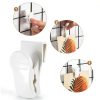 Grid Wall Clips AmazingSpark HOS-1042 White Plastic Hooks-2