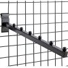 WRINGKIT Grid Wall Hanger Set 6 Iron Waterfall Hooks for Storage-4