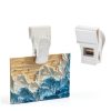 Grid Wall Clips AmazingSpark HOS-1042 White Plastic Hooks-3