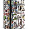 Only Hangers Black Gridwall Panel 3‑Piece Set 72"H x 24"W Grade-2