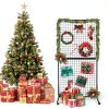 Gridwall Display Rack LYASILYHS 3x6 ft Black Metal with Wheels-4