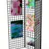 Only Hangers Black Gridwall Panel 3‑Piece Set 72"H x 24"W Grade-1