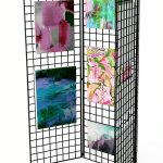 Only Hangers Black Gridwall Panel 3‑Piece Set 72"H x 24"W Grade-1