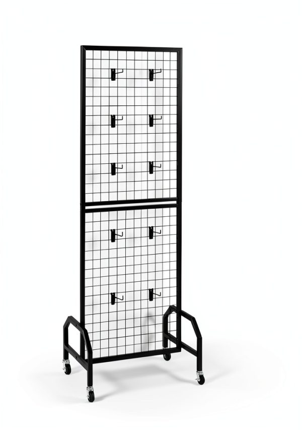 Grid Wall Panel VEVOR YD0054 Heavy-Duty Steel 35lb Capacity-1