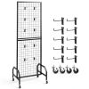 Grid Wall Panel VEVOR YD0054 Heavy-Duty Steel 35lb Capacity-8