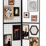 Gridwall Display RCZSCBK 2ZD-WG22 Black Foldable 48x60in Heavy Duty-0